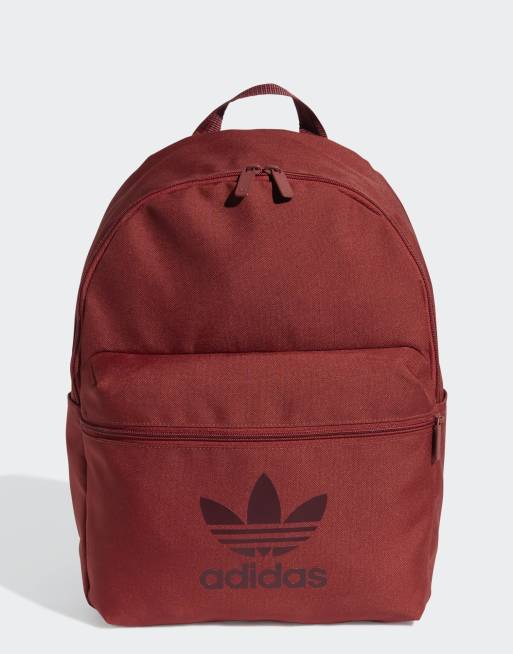 adidas Originals - adicolor - Zaino color rubino preloved