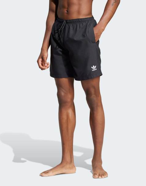 adidas Originals - Adicolor - Zwemshort van 8 inch in zwart - view 1