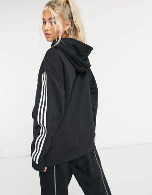 adidas oversized zip hoodie
