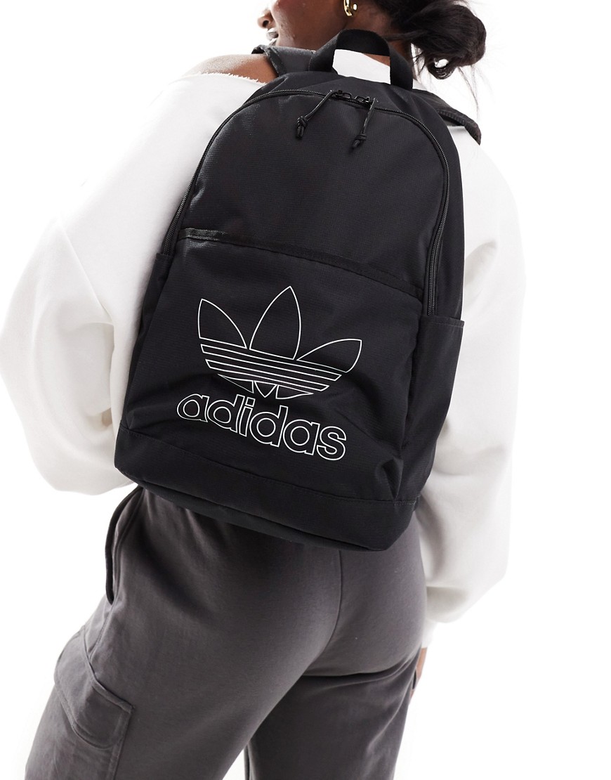 adidas Originals Adicolour backpack in black