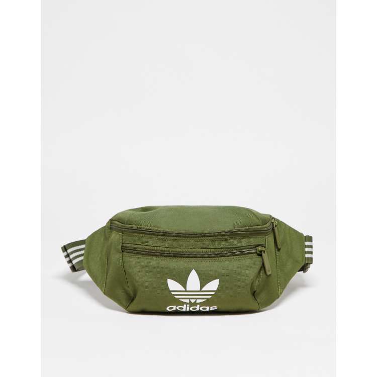 adidas Originals Adicolour bum bag in olive ASOS