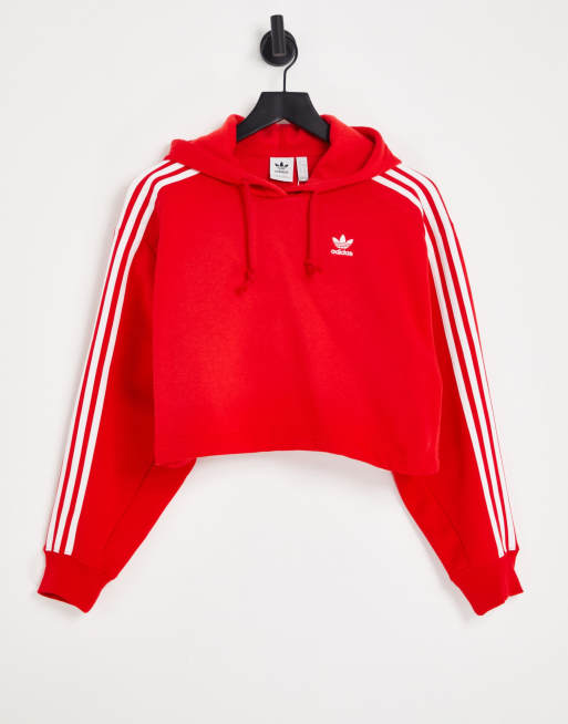 Adidas originals outlet sudadera 3-stripes overhead