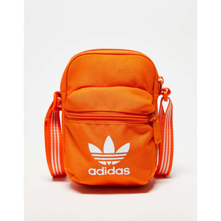 adidas Originals Adicolour festival bag in orange ASOS