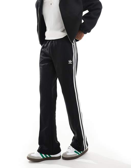 adidas Originals Adicolour flare tracksuit bottoms in black ASOS