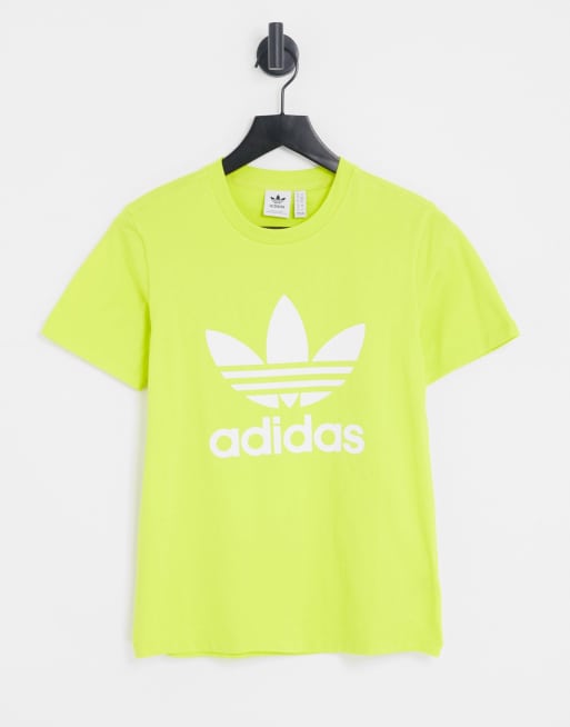 Adidas originals clearance yellow t shirt