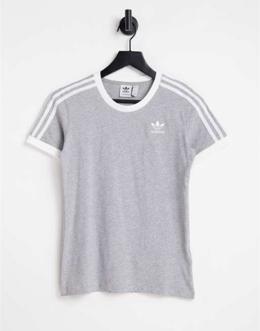 Adidas original stripe tee on sale