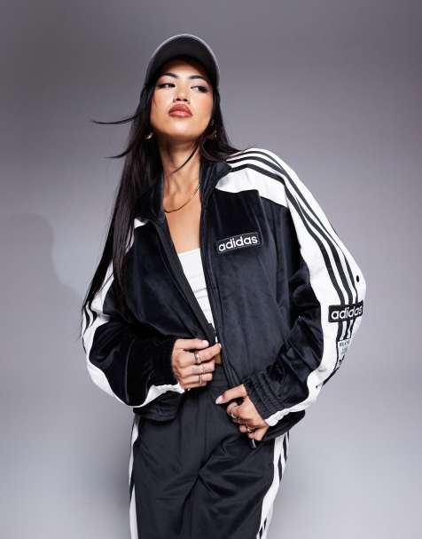 Black adidas Jackets For Women ASOS