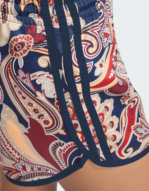 adidas Originals Adidas Liberty London Sprinter-Shorts in Multicolor / Night Indigo, 3 von 4
