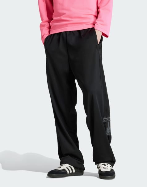 adidas Originals Adidas originals adibreak pants in black / black - view 1