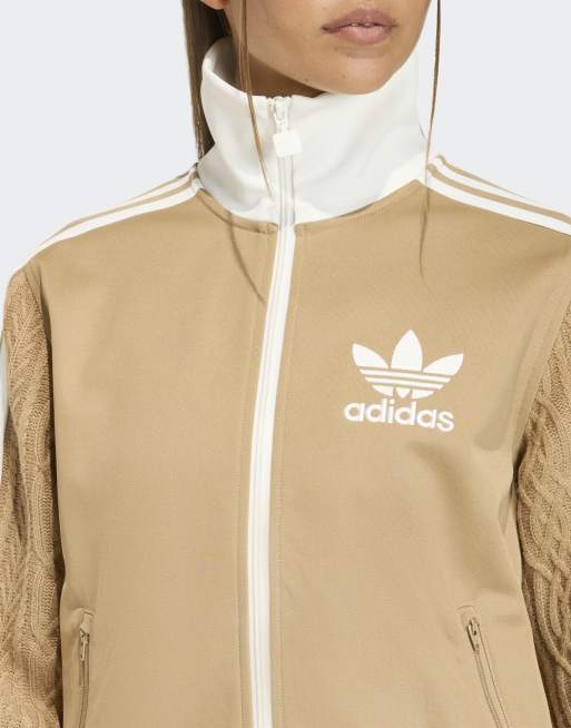adidas Originals Adidas originals knit classic track top in