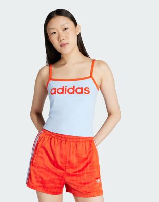adidas Originals - Adidas Originals - Tanktop in Glow Blue-Blau