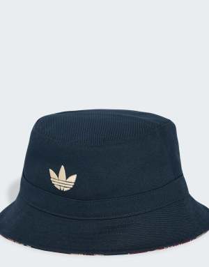 adidas Originals Adidas originals x liberty london reversible bucket hat in aurora ink / black