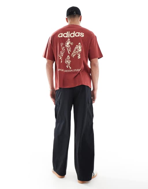 adidas Originals – Adidas Sport Design Studio Players – T-Shirt in