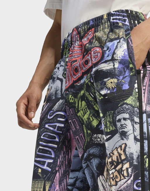 adidas Originals Adidas x jeremy scott aop track pants in