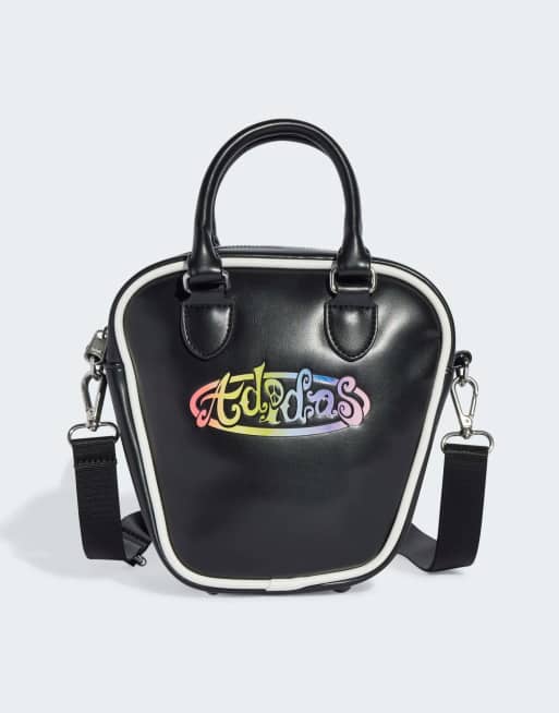adidas Originals - adidas x Jeremy Scott - Mini bowlingtas in zwart