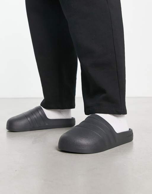 adidas Originals – adiFOM Adilette – Slider in Kernschwarz
