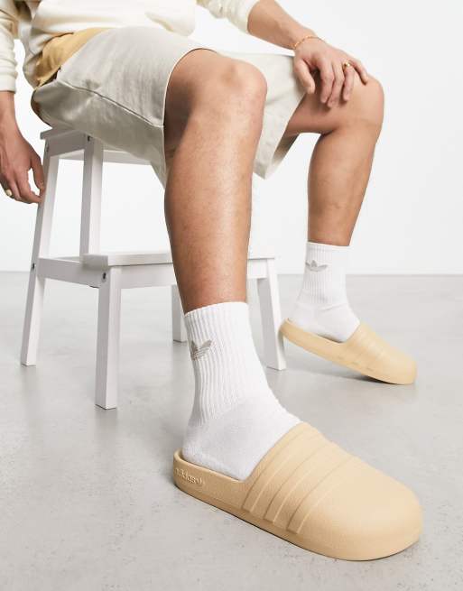 adidas Originals - adiFOM - adilette - Slippers in magisch beige