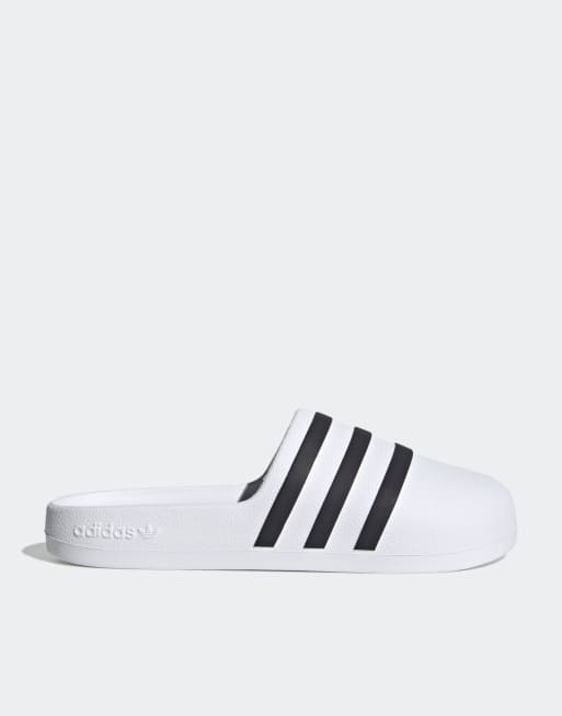 Adidas adilette cheap slippers wit