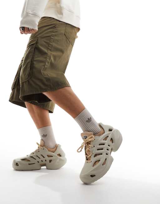 adidas Always Original Laced Cuff Pants - Beige