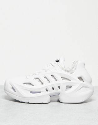 adidas Originals adiFOM Climacool trainers in triple white - ASOS Price Checker