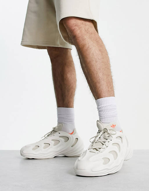 dutje kiem Gelijkmatig adidas Originals adiFOM Q sneakers in off-white | ASOS