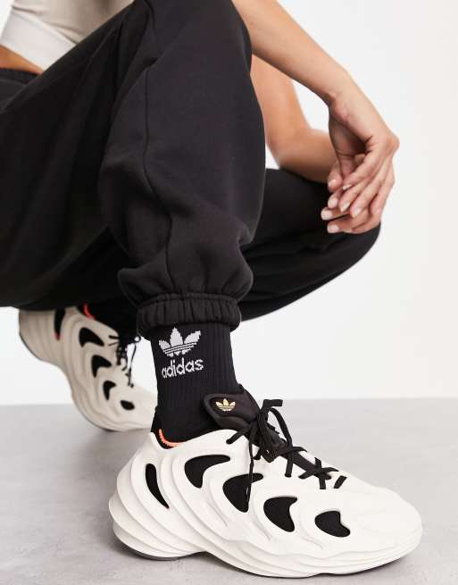 adidas adifom Q trainers in off white and black | ASOS