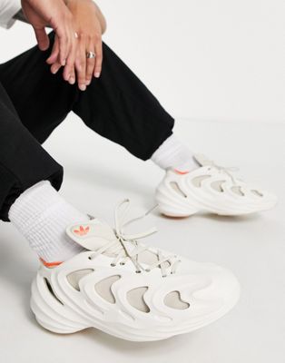adidas Originals adifom Q trainers in off white  - ASOS Price Checker