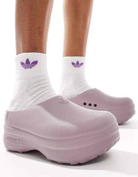 adidas Originals – adiFOM Stan – Mules in der Farbe Feige - view 1