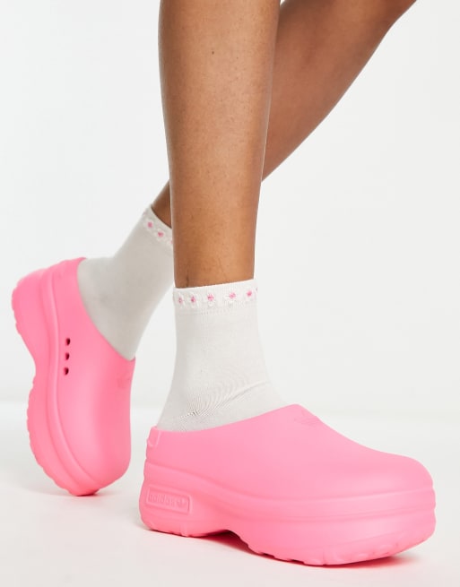 Asos hot sale pink adidas