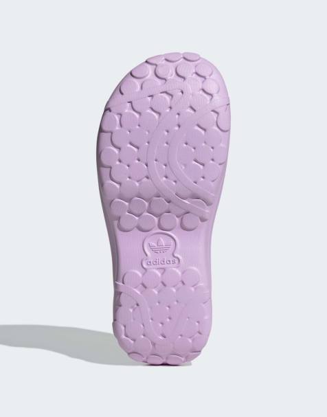 adidas Originals – Adifom Stan – Vita och grå tofflor - view 1