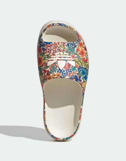 安心の国内配送★adidas×Liberty London★Adifom Stan スライド adidas Originals Adifom stan x liberty london slides in off