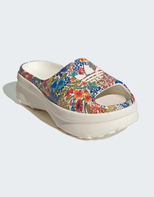 adidas Originals Adifom stan x liberty london slides in off