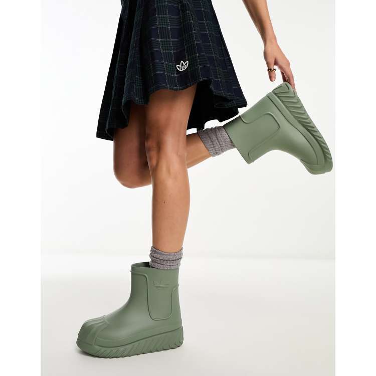 adidas Originals adiFOM Superstar boots in sage green