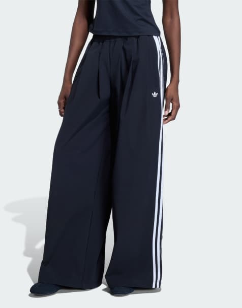 adidas Originals – Adilenium 5.0 OG – Svarta träningsbyxor med veck - view 1