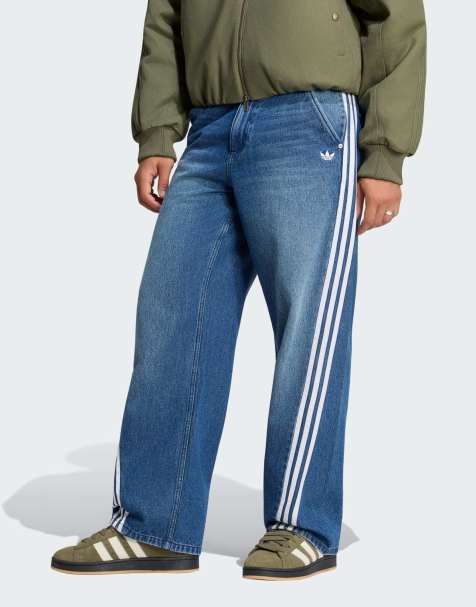 adidas Originals Adilenium 6 denimjeans i blått - view 1