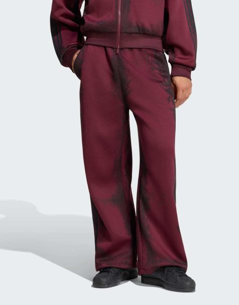 adidas Originals Adilenium 6 pantaloni spacer in bordeaux - view 1