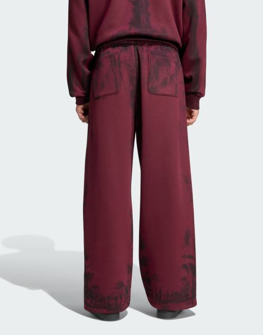 adidas Originals Adilenium 6 spacerbyxa i maroon, 2 av 4