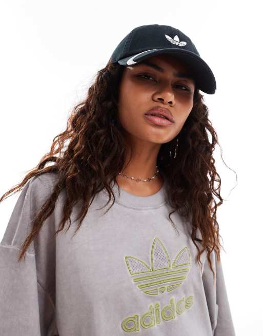 adidas Originals Adilenium cap in black ASOS