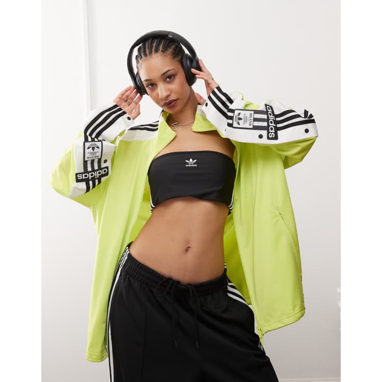 adidas Originals Adilenium Megabreak jacket in green | ASOS