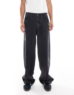 adidas Originals Adilenium Season 2 Moto denim joggers in