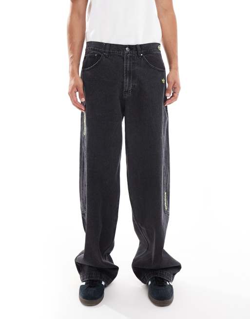 Adidas jeans noir online