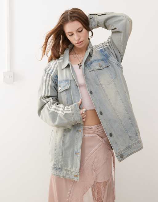 adidas Originals - Adilenium Season 3 - Denim overhemd in licht denim blauw