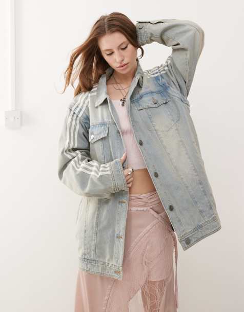 adidas Originals Adilenium Season 3 denim shirt in light denim - view 1