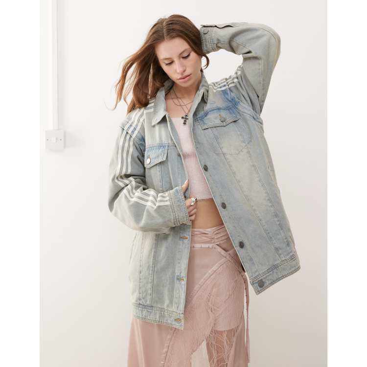 adidas Originals Adilenium Season 3 denim shirt in light