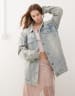 adidas Originals Adilenium Season 3 denim shirt in light