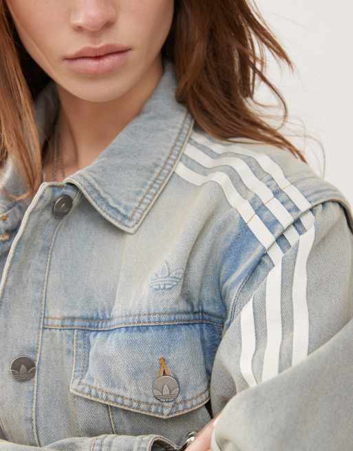 【adidas】Adilenium Season 3 Two-In-One Denim Shirt Jacket Adidas Original Adilenium Season 3 Two-In-One Denim Shirt Jacket