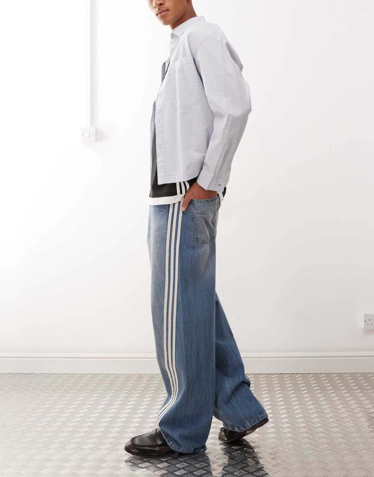 adidas Originals Adilenium Season 3 jeans in dark denim