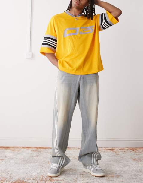 adidas Originals Adilenium Season 3 jeans in light denim
