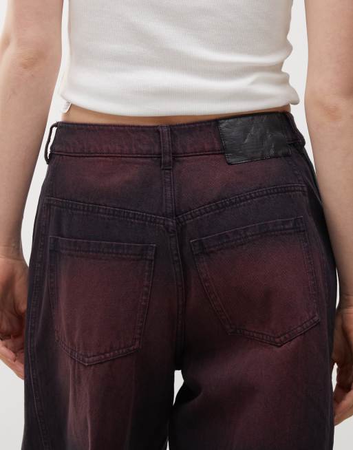 adidas Originals Adilenium Season jeans in red wash ASOS