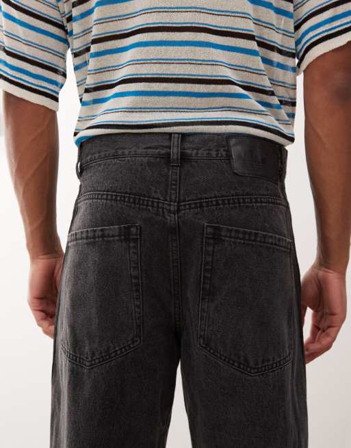 adidas Originals Adilenium Season 3 loose fit jeans in black